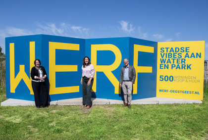 Belangrijke stap: samenwerking voor nieuwbouwproject ‘Werf’ officieel rond